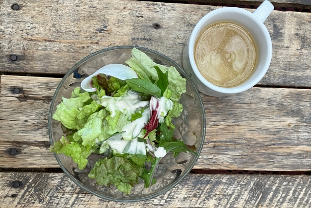 1日1回は一緒に食事を摂る